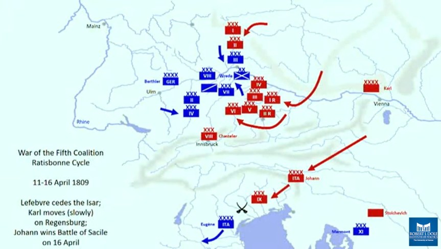 La guerra de la Quinta Coalición en 1809: El punto de inflexión de Napoleón, por Jonathan Abel&nbsp;(I)