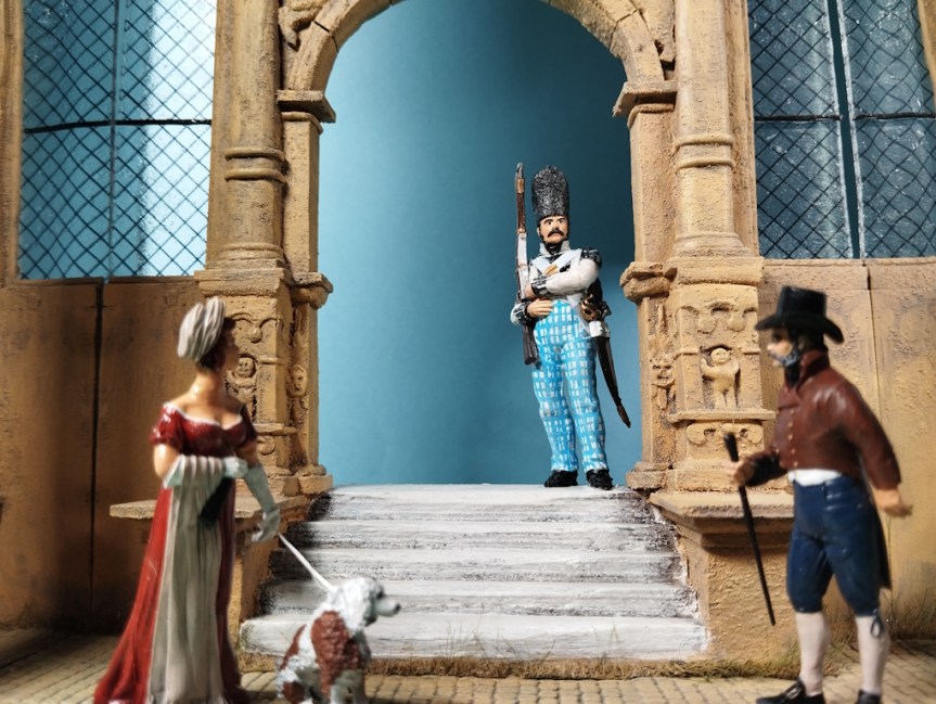 Miniatura. Kaisershof Hotel,&nbsp;1807